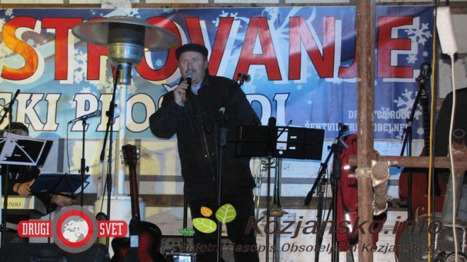 Jože Čakš na silvestrovanju silvestrovanje spj zupan