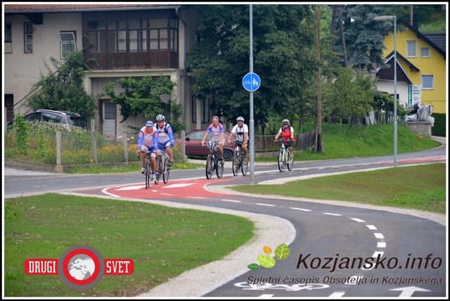 Prvi so se po delu kolesarske povezave med Rogaško Slatino in Podčetrtkom popeljali člani KK Rogaška Prvi so se po delu kolesarske povezave med Rogaško Slatino in Podčetrtkom popeljali člani KK Rogaška