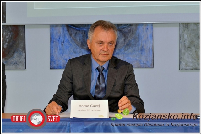 Kandidat SLS za župana občine Šmarje pri Jelšah Anton Guzej.