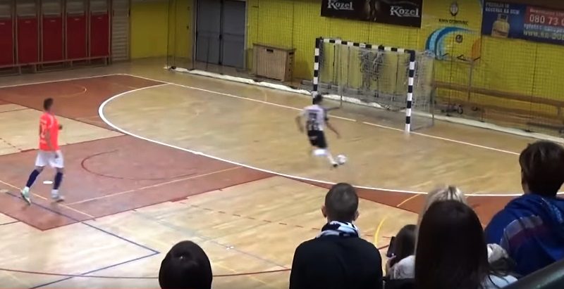 Jaka Bizjak je zmagoviti gol dosegel v prazna gostujoča vrata. Foto: Youtube.