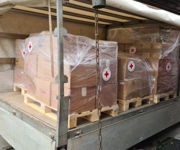 Zbiranje humanitarne pomoči v Šentjurju