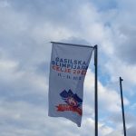 100 dni pred začetkom Gasilske olimpijade Celje 2022, po celi Sloveniji zaplapolale zastave olimpijade (foto, video)