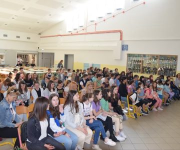 Mednarodna izmenjava učencev in učiteljev v Šmarju pri Jelšah v sklopu projekta Erasmus + (foto: OŠ Šmarje)