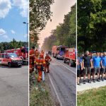 Požar na krasu pomagalo gasiti tudi preko 200 gasilcev s Kozjanskega in Obsotelja (foto)