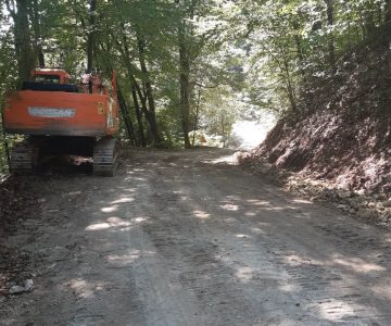 Gradnja cest: JP Gruska jama in JP Gračni vrh – Bračun (foto: Občina Kozje)