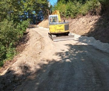 Gradnja cest: JP Gruska jama in JP Gračni vrh – Bračun (foto: Občina Kozje)