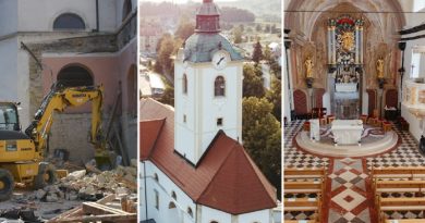 Šmarska župnijska cerkev po petih letih končno zasijala v svoji prenovljeni podobi (foto)