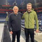 Željko Obradović in Gašper Škoberne. (Foto: osebni arhiv)