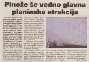 Pinože še vedno glavna planinska atrakcija