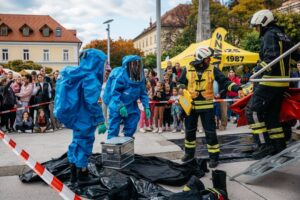 Dan gasilcev, policije in reševalcev: V Rogaški Slatini svoje dejavnosti na zanimiv način predstavile interventne službe