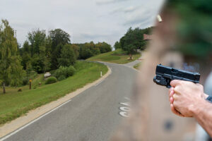 Streljanje pri Bučah: Policisti županji Občine Kozje ob vedno slabši varnostni situaciji zagotovili poostren nadzor