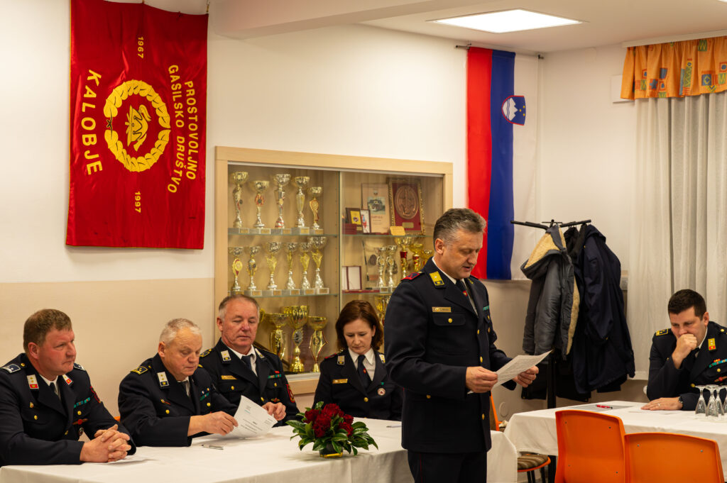 Občni zbor PGD Kalobje (Foto: arhiv PGD Kalobje)